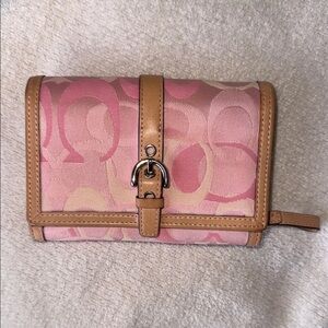 RARE Vintage Y2K Coach SoHo Signature wallet